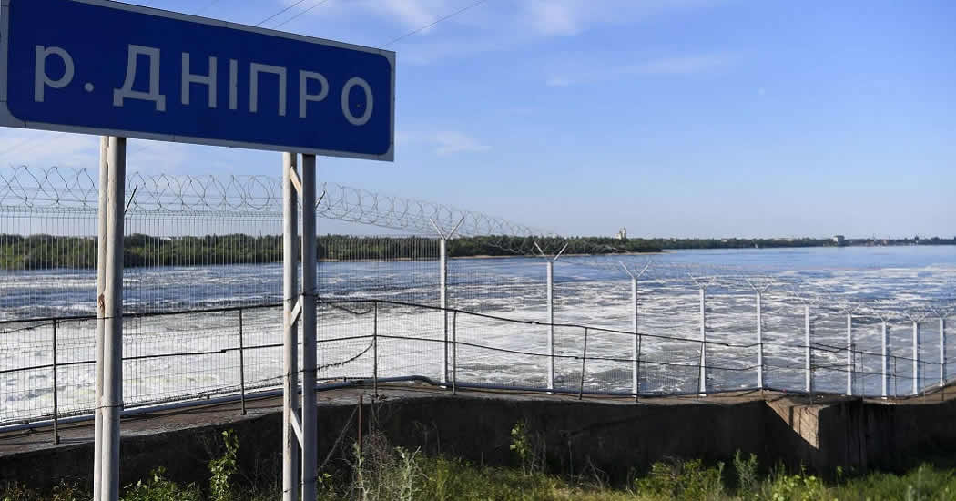 Скотомогильник попал в зону затопления у Каховской ГЭС
