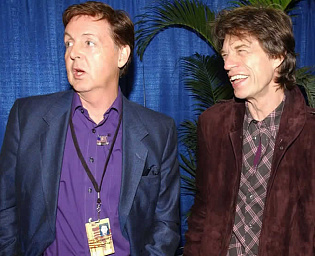  Rolling Stones выпустят совместные песни с экс-участниками The Beatles